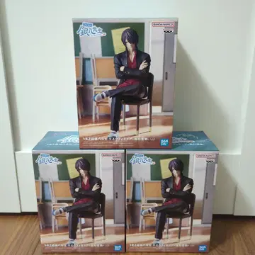 3년 Z반 긴파치 선생님 데스크 피규어 타카스기 신스케 피규어 3체 세트