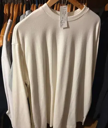 HARVESTY 코튼 긴팔 T셔츠 사이즈 2 세트