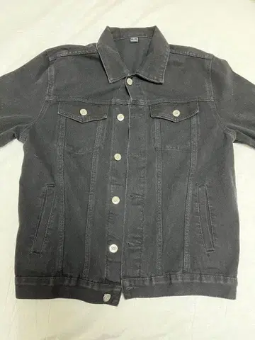 [당일 발송] 블랙 데님 자켓