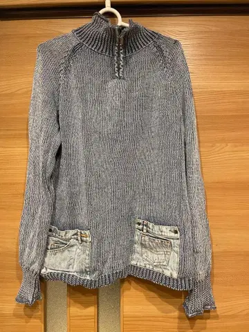 구제 의류 청바지 니트