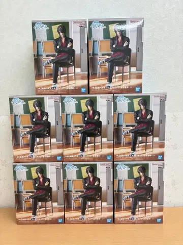 3년 Z반 긴파치 선생님 데스크 피규어 타카스기 신스케 8개 세트