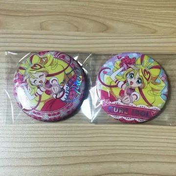 키미프리전 캔뱃지 큐어 아이돌 사인 노멀