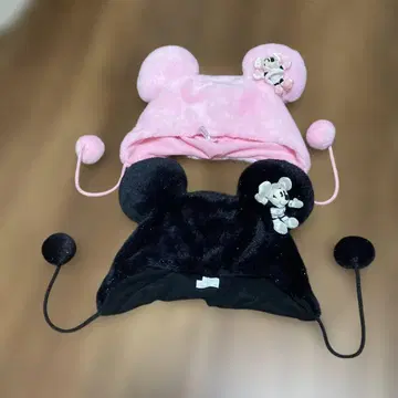 미키 미니 귀도리 모자 58cm