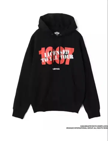 아토모스 BEASTIE BOYS 블랙 후드티 M 사이즈