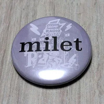 milet 레이디클 캔뱃지 2025