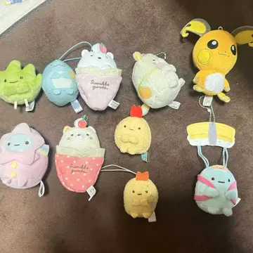 스미코구라시 봉제 인형 세트