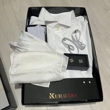 KURAUDIA 턱시도 셔츠 6세트