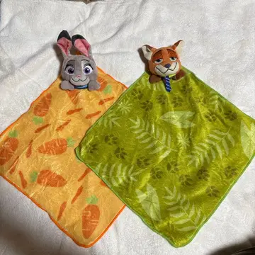 디즈니 주토피아 주디 닉 루프 타월