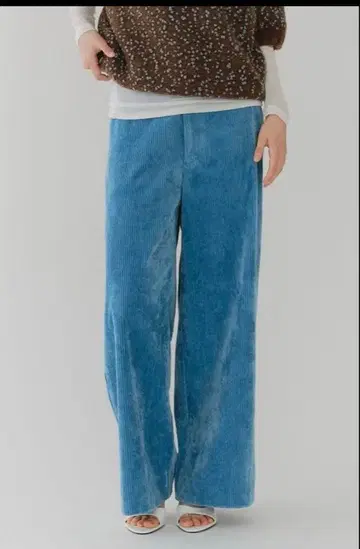 yori 코듀로이 와이드 팬츠 36