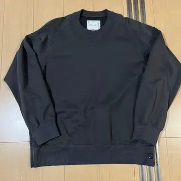 sacai 맨투맨 트레이닝복 차콜 그레이 사이즈 2