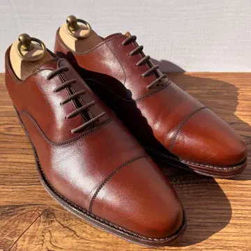 자라 스리우야 스트레이트 팁 25cm 브라운 내피 날개 가죽 신발