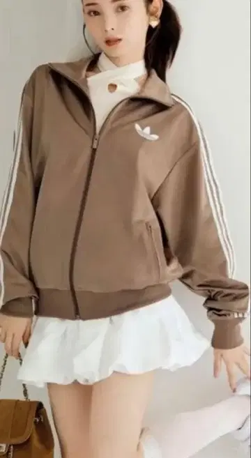 아디다스 스나이델 아디다스 콜라보 트랙 자켓 XS 브라운