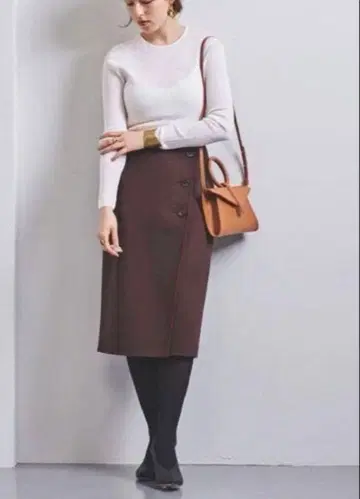 유나이티드 애로우즈 리버서블 랩스커트