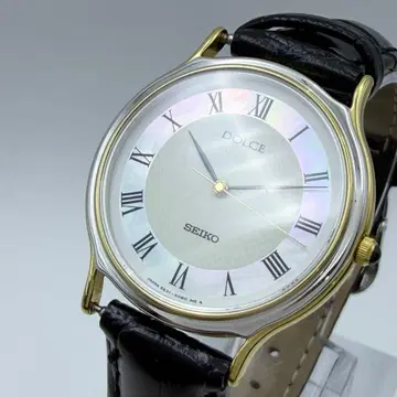 [ 작동품 새 벨트 ] SEIKO 돌체 5E31-6D60 콤비 모델