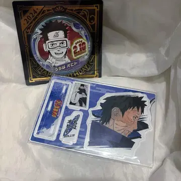NARUTO 우치하 오비토 캔뱃지 아크릴 스탠드