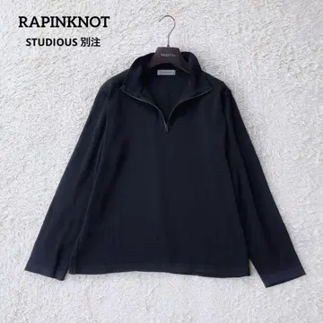 RAPINKNOT 라핀노트 STUDIOUS 별주 하프 지퍼 니트