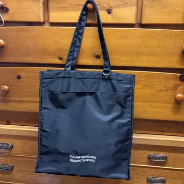 로리즈팜 대형 토트백 블랙