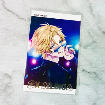 [ GOOOMiiES ] 랜덤 폴라로이드풍 카드 엑스 알비오 R 1점