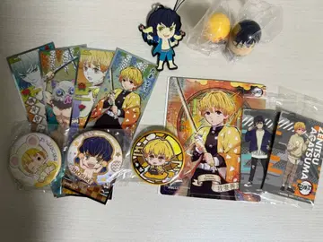 귀멸의 칼날 아가츠마 젠이츠 & 하시비라 이노스케 세트