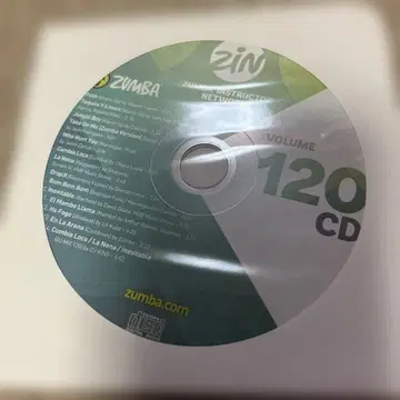 Zumba ZIN Volume 120 CD