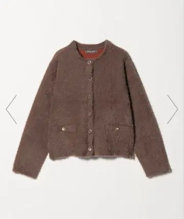 [ 새상품급 ] 더블 페이스 페더 가디건 자켓