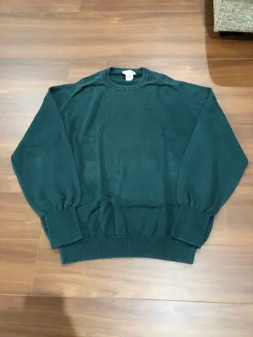 80s 엘엘빈 코튼 니트 미국제 vintage