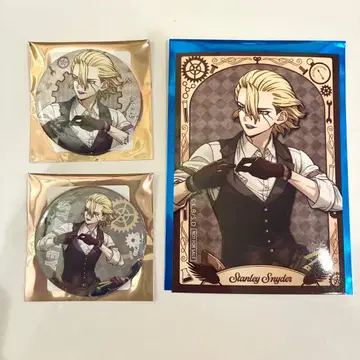 DR.STONE 스탠리 투링 캔뱃지 브로마이드