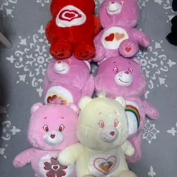 케어베어 봉제 인형 6체 세트