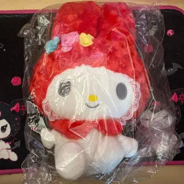 산리오 마이멜로디 아카멜로 플라워 봉제 인형