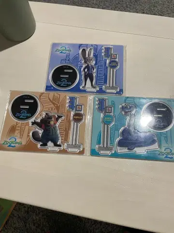 주토피아 제일복권 아크릴 스탠드