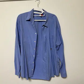 TOMMY HILFIGER 긴팔 파랑 셔츠