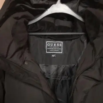 [ 새상품급 ] GUESS 블랙 롱 다운 자켓