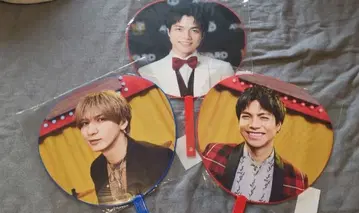 부채 시게오카 다이키 & 후지이 류세이 3장 세트 덤 포함