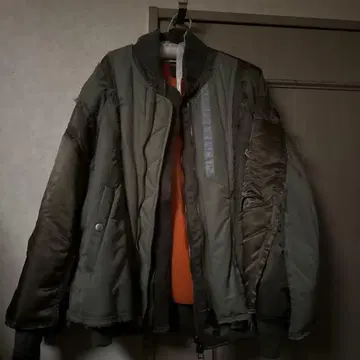 FACETASM 오버사이즈 MA-1 자켓 카키