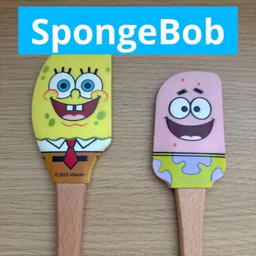 스펀지밥 패트릭 새상품 스패출러 / 주방 헤라 / 고무 주걱 2종