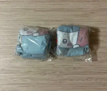 치이카와 x 산리오 캐릭터즈 에코백 하치와레 x 헬로키티 2개