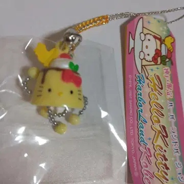 [ 미개봉 미사용 ] 지역 한정 키티 스트랩 레어 하버랜드 버전 푸딩