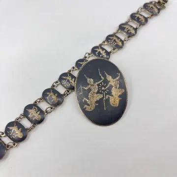 [ 빈티지 ] SIAM STERLING 태국 팔찌 & 브로치