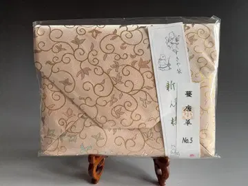 스기야부쿠로 덩굴 당초 순수 실크 대형