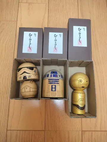 스톰 트루퍼 R2-D2 C-3PO 3체 세트 코케시