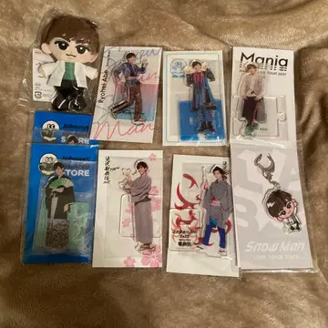 SnowMan 아베 료헤이 아크릴 스탠드 치비 누이