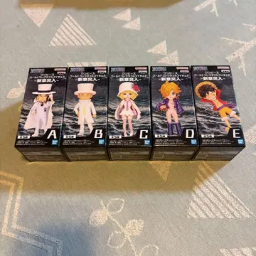 월드 컬렉션 원피스 신장 돌입 피규어 세트 5종