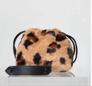 WCJ 복조리 백 레오파드