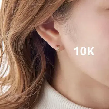 phoebe 10k 귀걸이 agete.nojess.ete.anemone