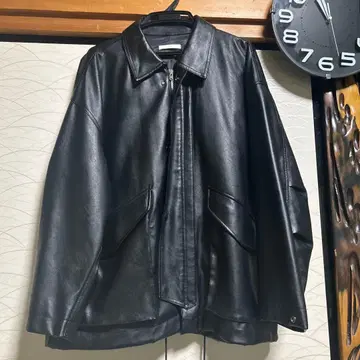 wym 가죽 자켓 M