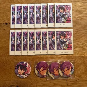 앙스타 앙상블 스타즈 파샤츠 캔뱃지 사쿠마 리츠 오토카리 아도니스