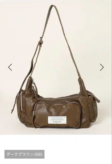 니코앤드 [ WILLIAM B.ELIOTT ] 포켓 숄더백