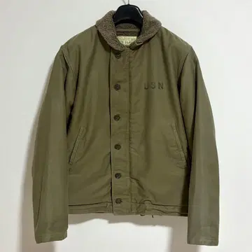 버즈릭슨 N-1 덱 자켓 XL M13795 USN NAVY