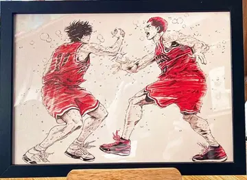 슬램덩크 태피스트리 회화 하이 터치 캠퍼스 코튼제 액자 포함