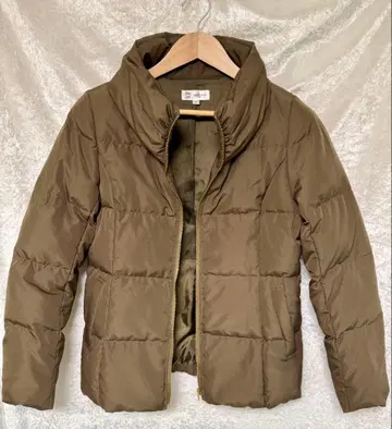 미쉘클랑 MKMK 올리브 색상 후드 부착 다운 자켓 L 사이즈